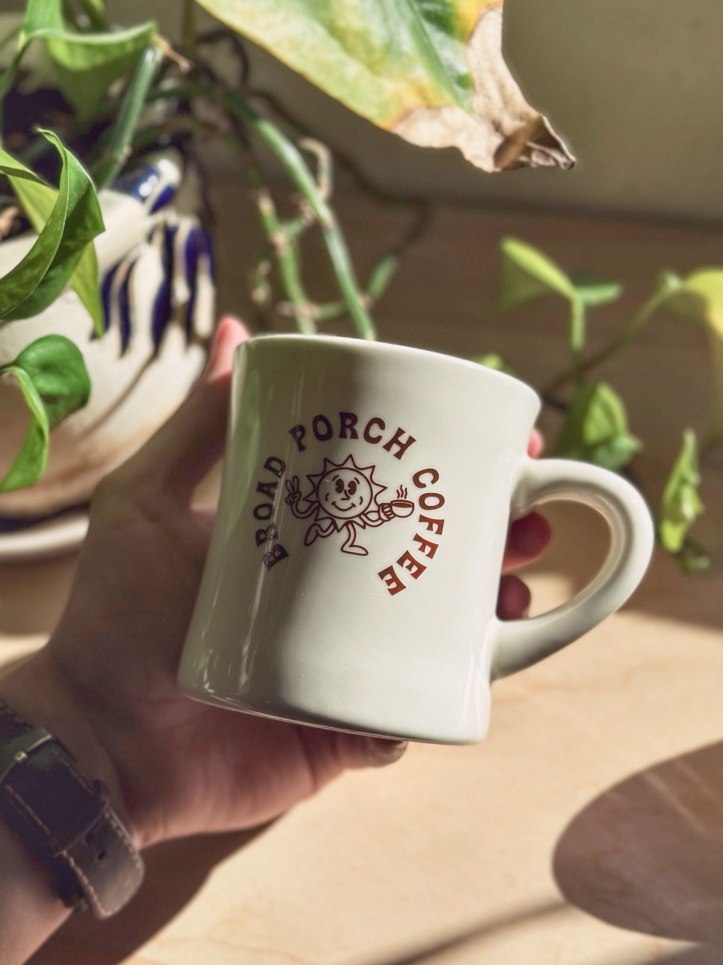 Sun Guy Ceramic Diner Mug